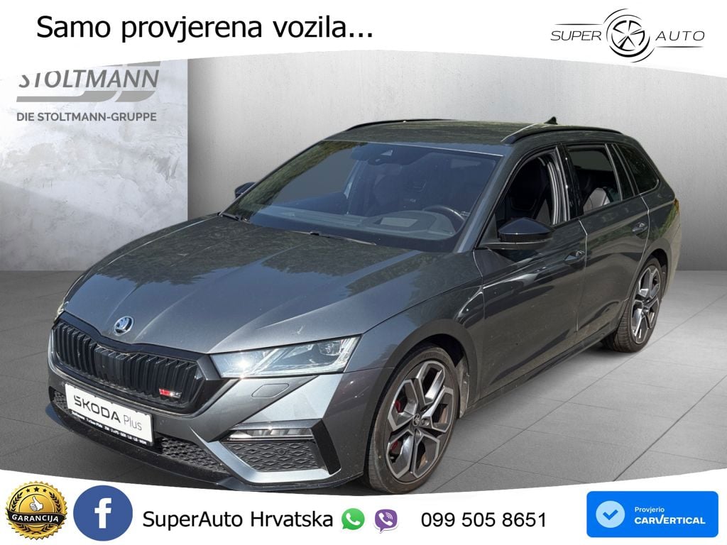 Škoda Octavia Combi RS 2.0 TSI (245 KS) DSG LED+GR SJED+ACC