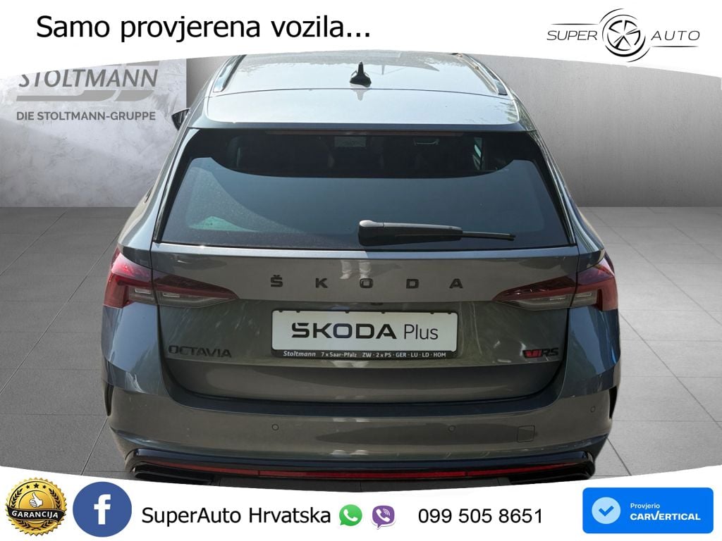 Škoda Octavia Combi RS 2.0 TSI (245 KS) DSG LED+GR SJED+ACC