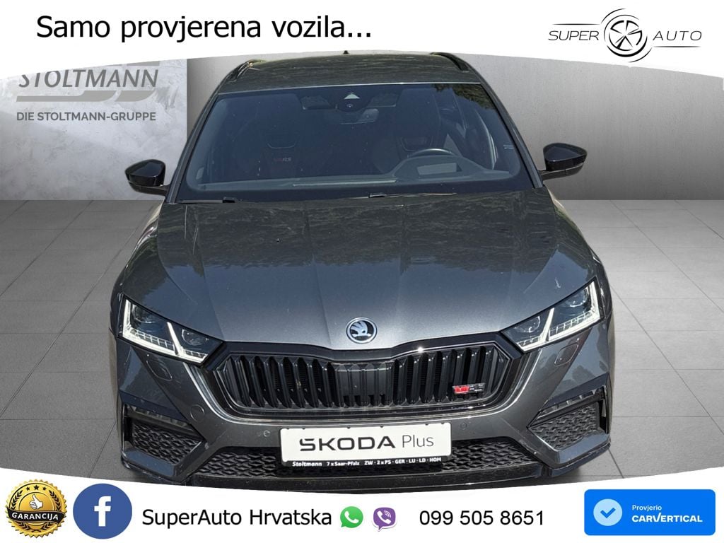 Škoda Octavia Combi RS 2.0 TSI (245 KS) DSG LED+GR SJED+ACC