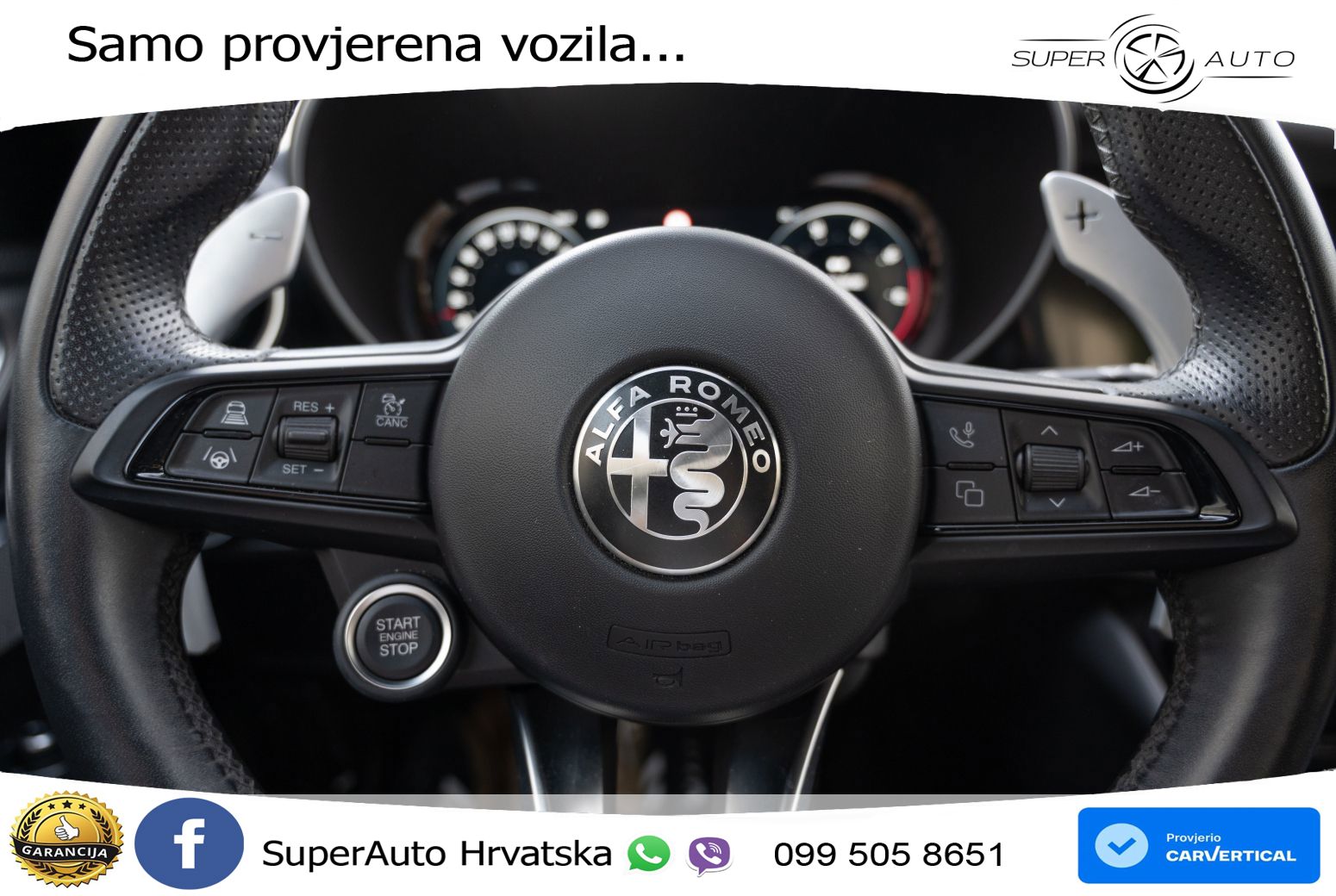 Alfa Romeo Giulia 2.0 Turbo (280 KS) Q4 Automatic LED+GR SJED+ACC