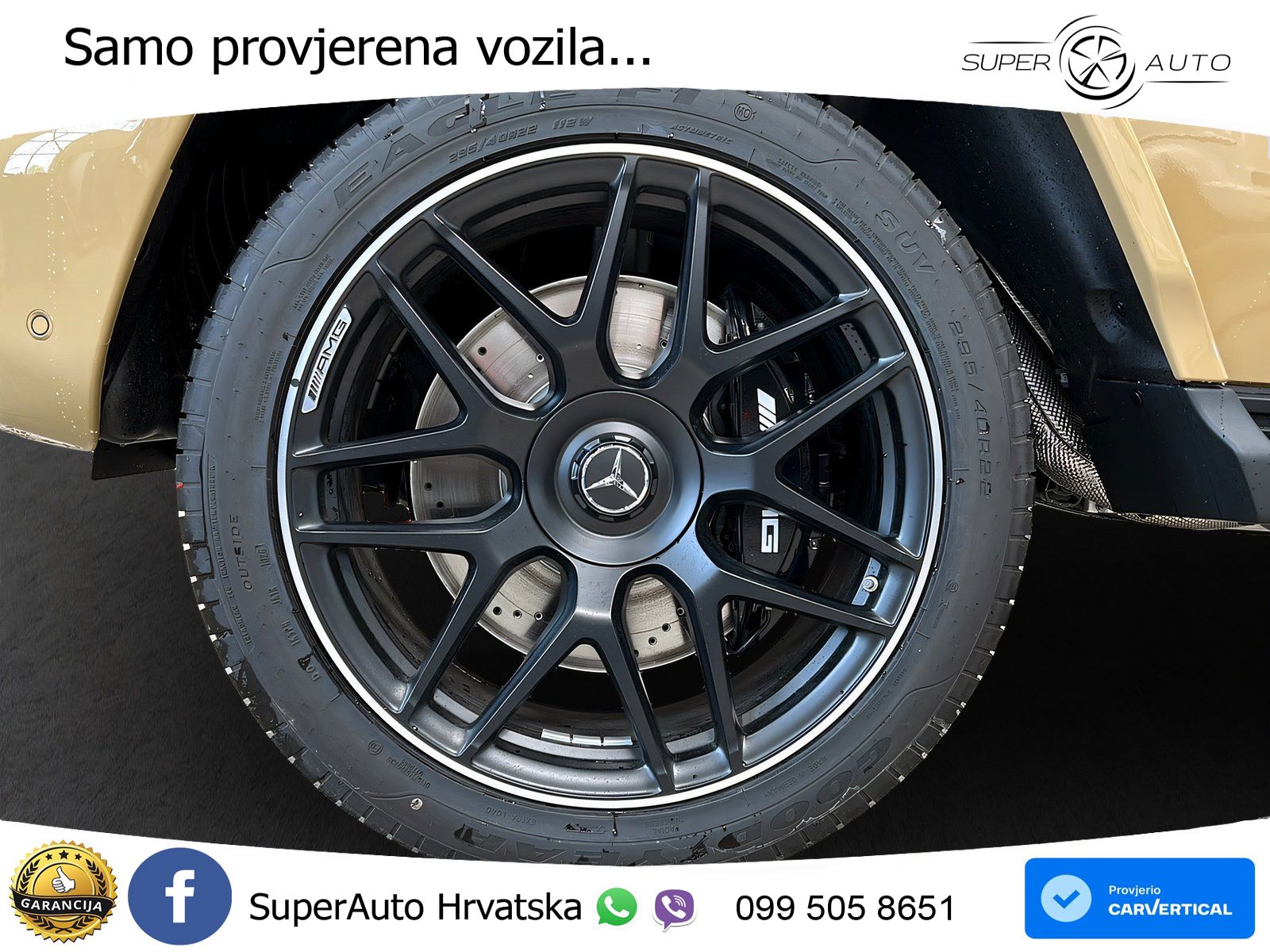 Mercedes AMG G 63 Long V8 (585 KS) 4MATIC 9G-TRONIC AMG SPEEDSHIFT TCT LED+GR SJED+ACC