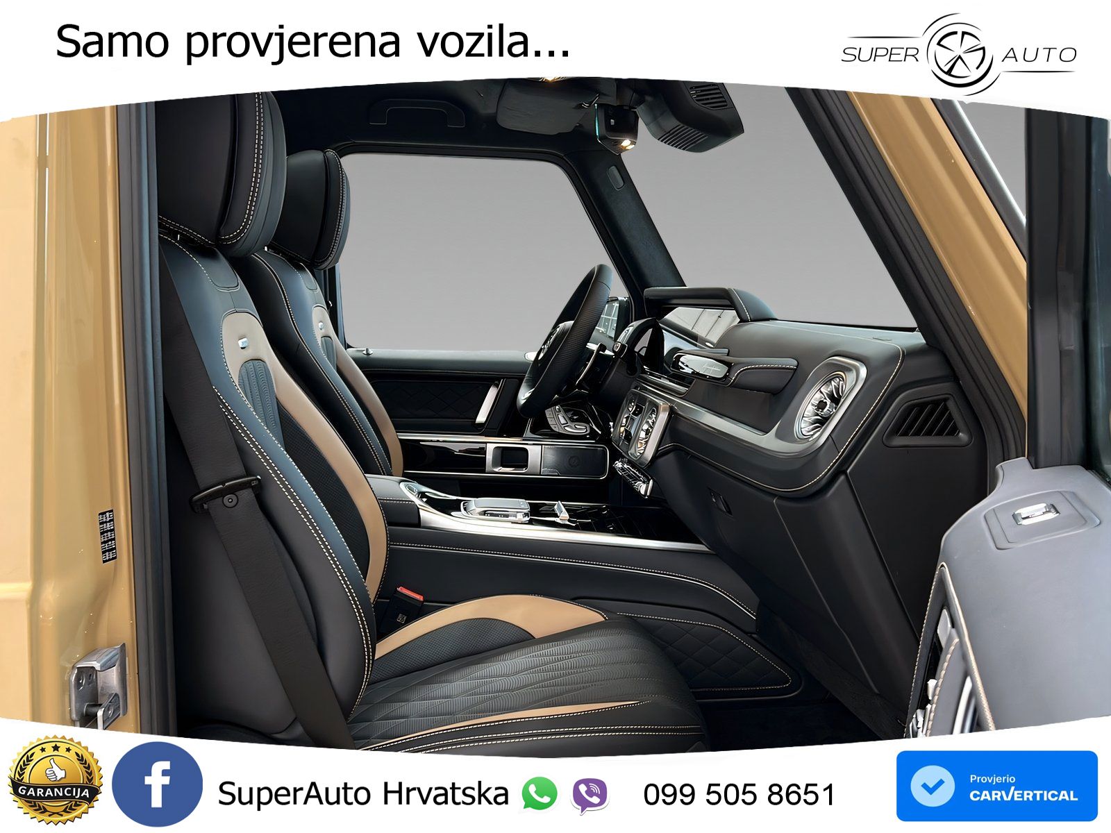 Mercedes AMG G 63 Long V8 (585 KS) 4MATIC 9G-TRONIC AMG SPEEDSHIFT TCT LED+GR SJED+ACC