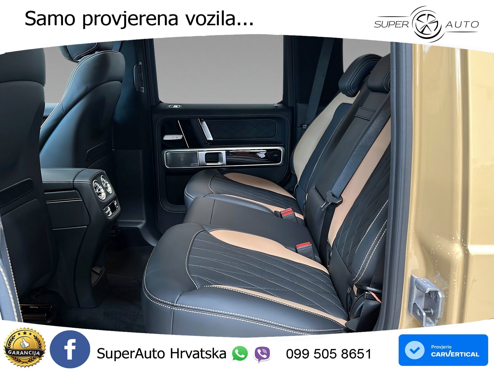 Mercedes AMG G 63 Long V8 (585 KS) 4MATIC 9G-TRONIC AMG SPEEDSHIFT TCT LED+GR SJED+ACC