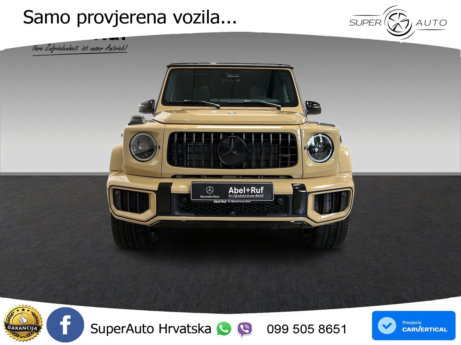 Mercedes AMG G 63 Long V8 (585 KS) 4MATIC 9G-TRONIC AMG SPEEDSHIFT TCT LED+GR SJED+ACC