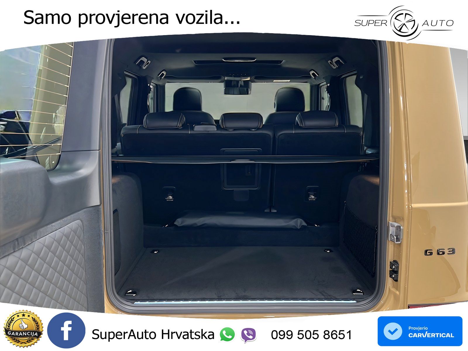 Mercedes AMG G 63 Long V8 (585 KS) 4MATIC 9G-TRONIC AMG SPEEDSHIFT TCT LED+GR SJED+ACC