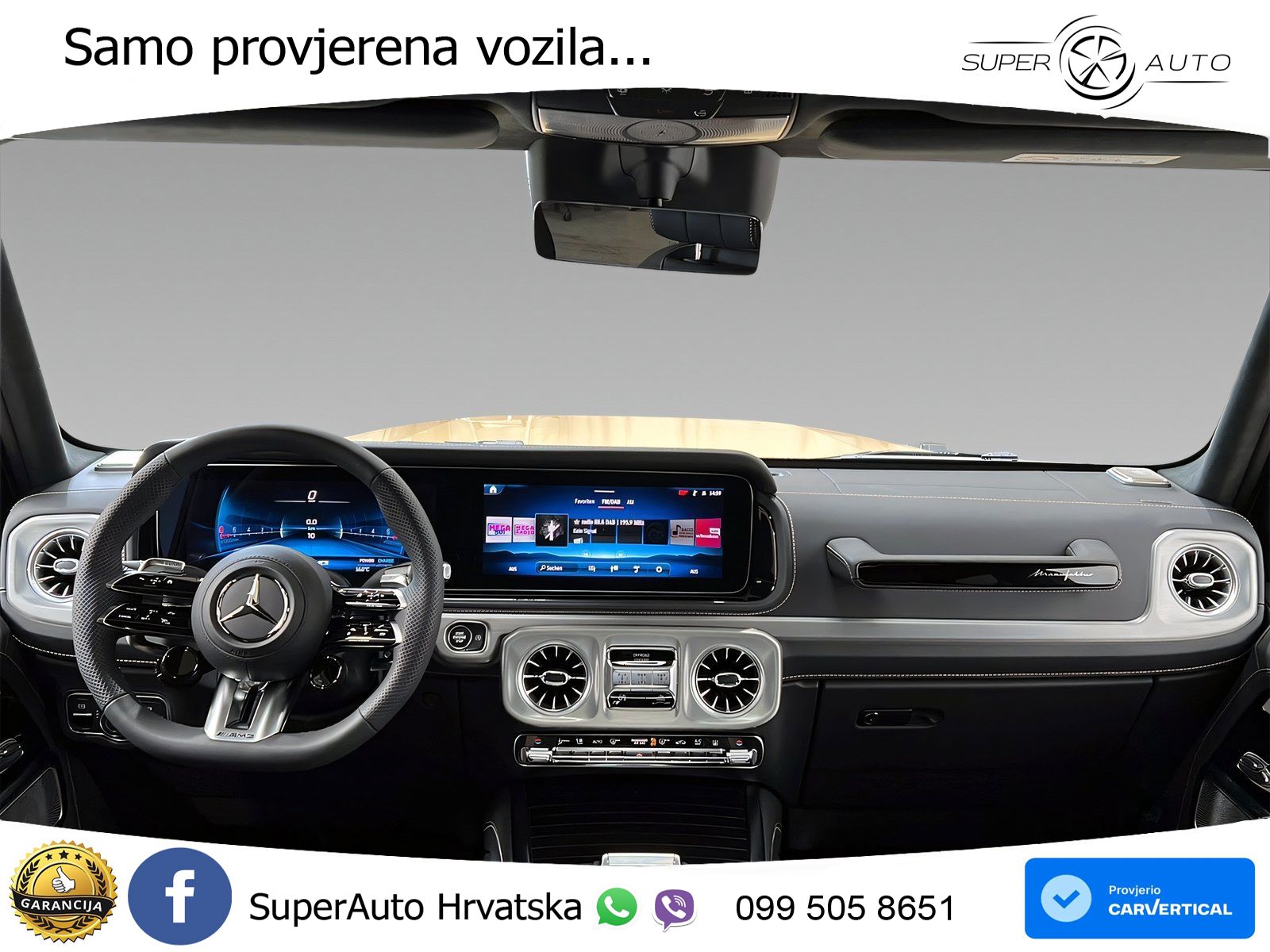 Mercedes AMG G 63 Long V8 (585 KS) 4MATIC 9G-TRONIC AMG SPEEDSHIFT TCT LED+GR SJED+ACC
