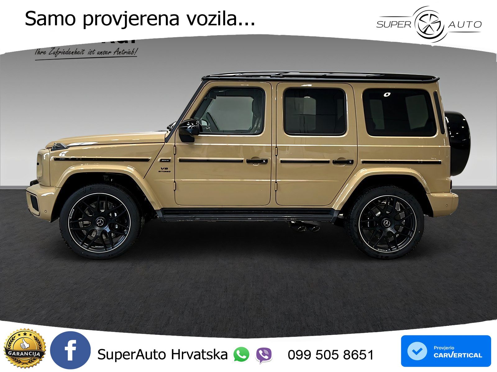 Mercedes AMG G 63 Long V8 (585 KS) 4MATIC 9G-TRONIC AMG SPEEDSHIFT TCT LED+GR SJED+ACC