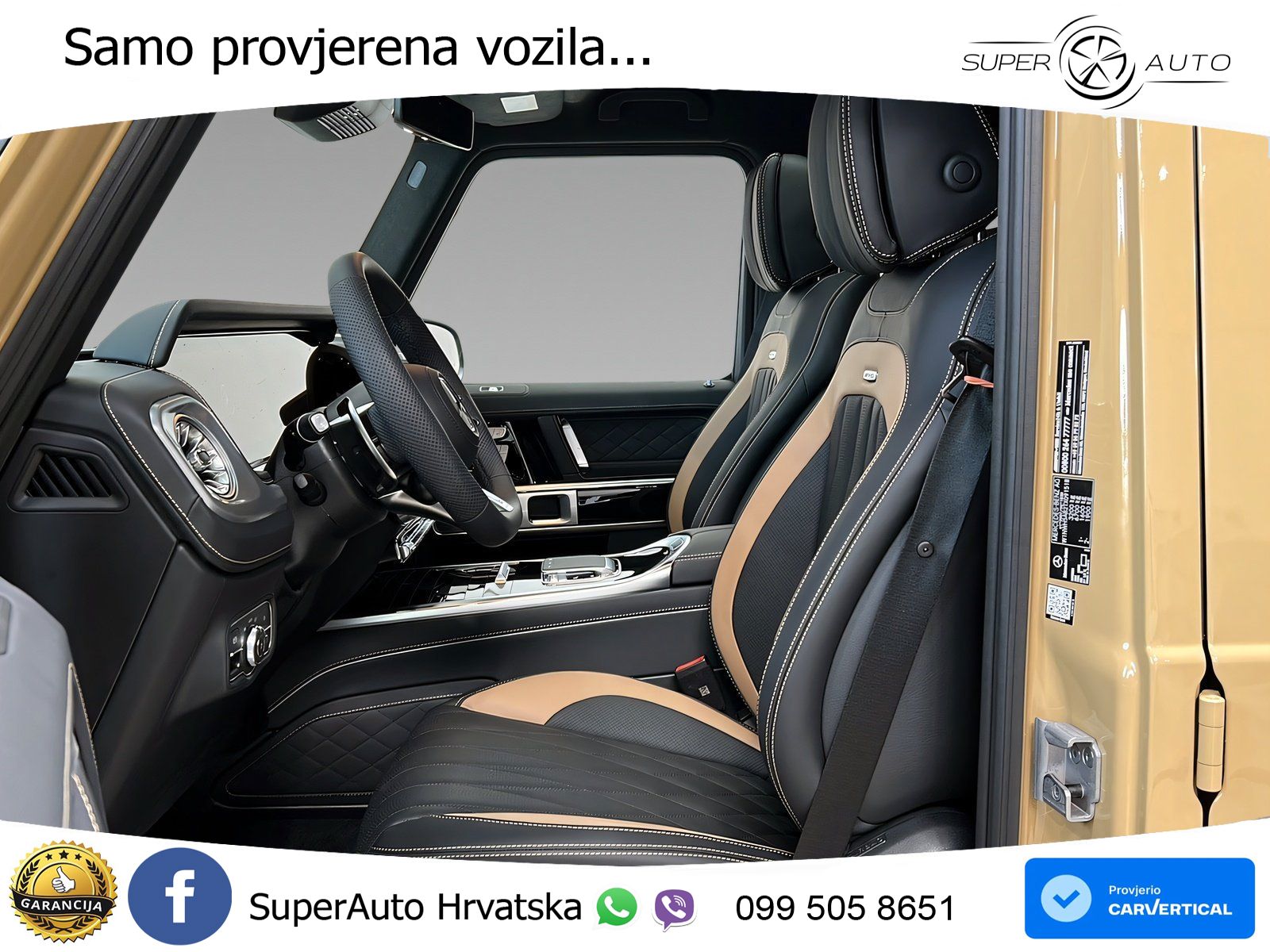 Mercedes AMG G 63 Long V8 (585 KS) 4MATIC 9G-TRONIC AMG SPEEDSHIFT TCT LED+GR SJED+ACC
