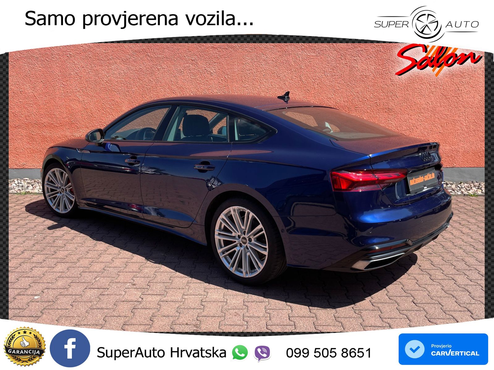 Audi A5 Sportback 40 TDI (204 KS) quattro S tronic S line MATRIX+GR SJED+KAM