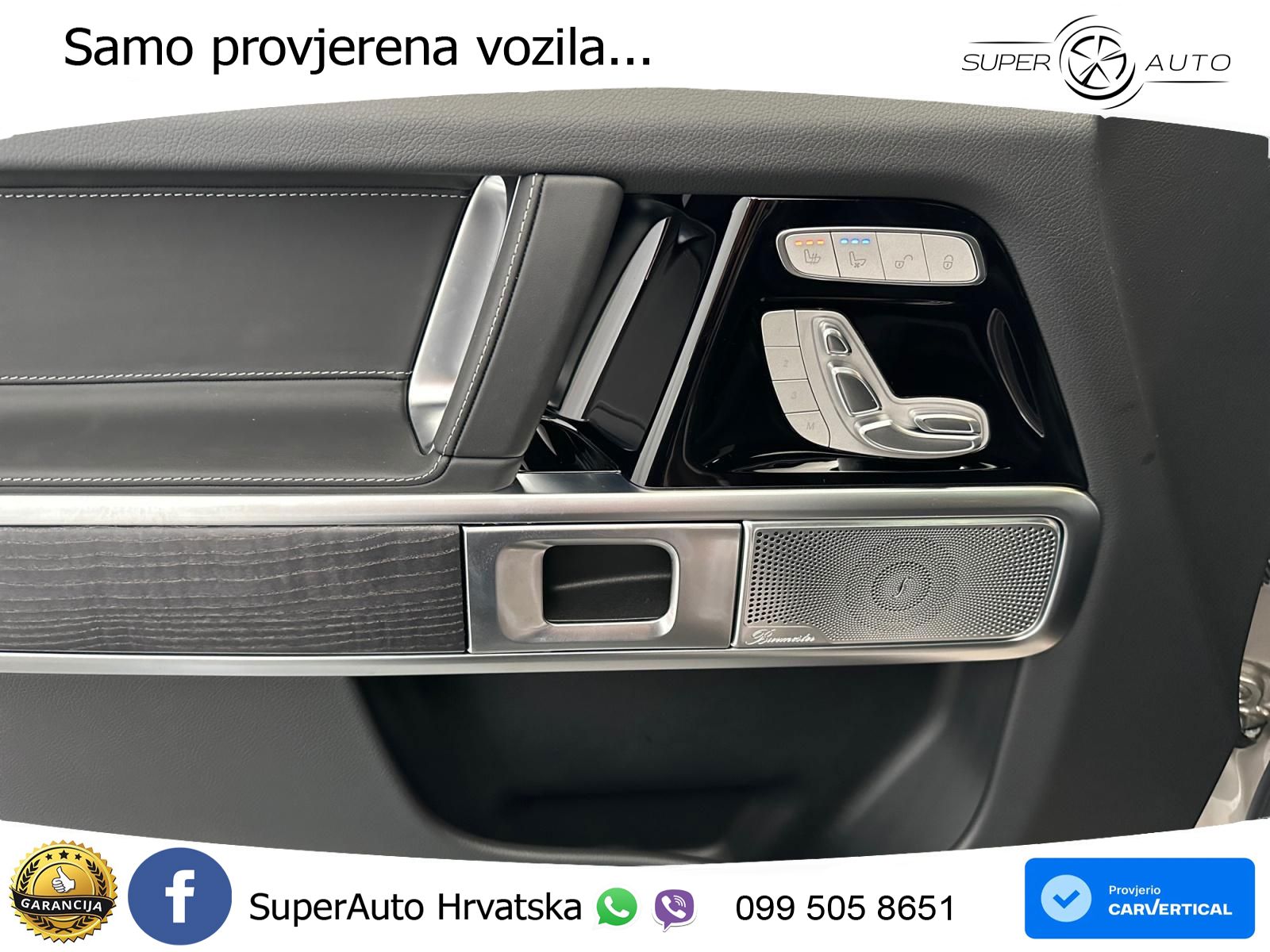 Mercedes G 450d Long (367 KS) 4MATIC 9G-TRONIC AMG LED+GR SJED+ACC
