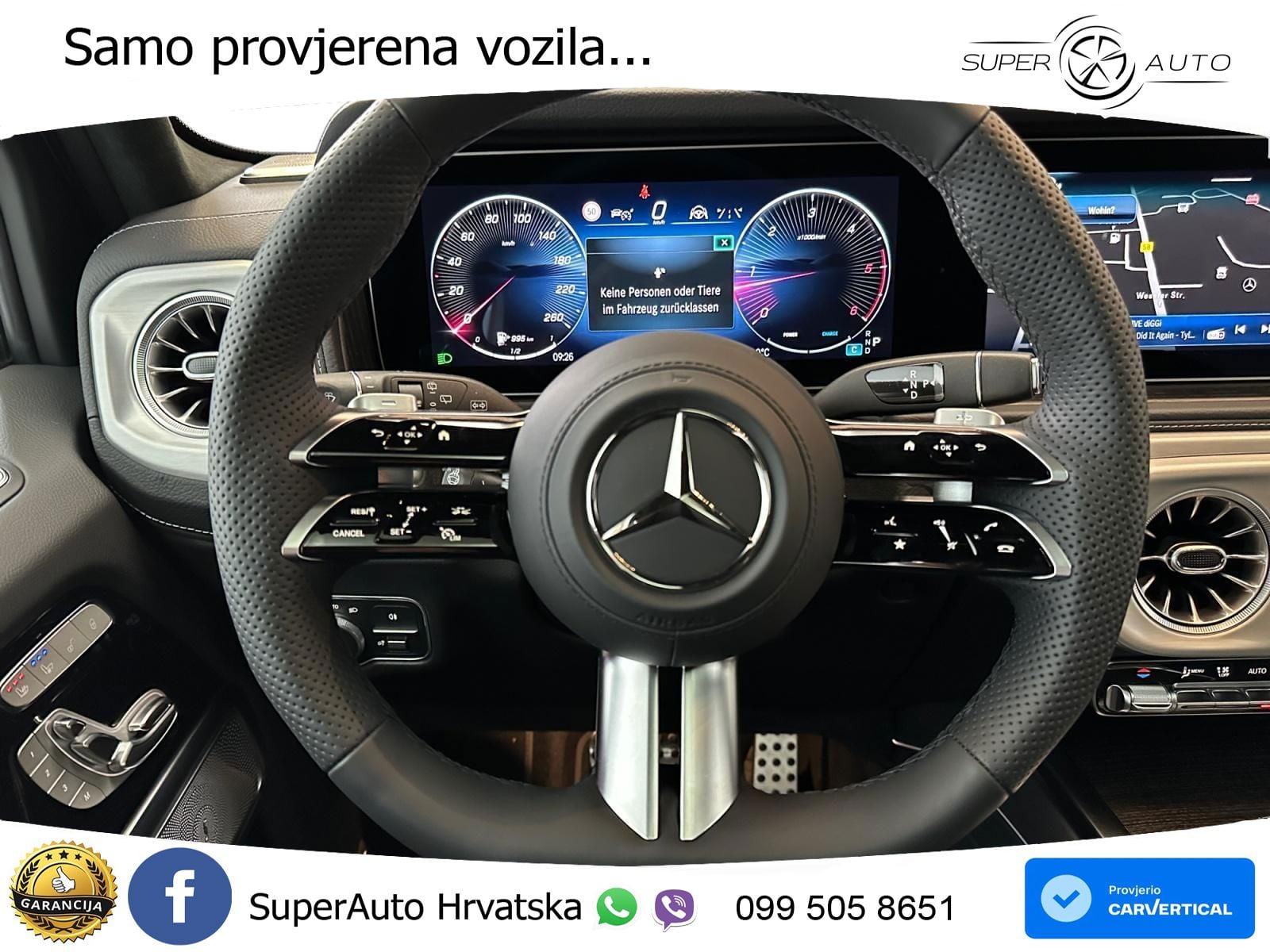 Mercedes G 450d Long (367 KS) 4MATIC 9G-TRONIC AMG LED+GR SJED+ACC