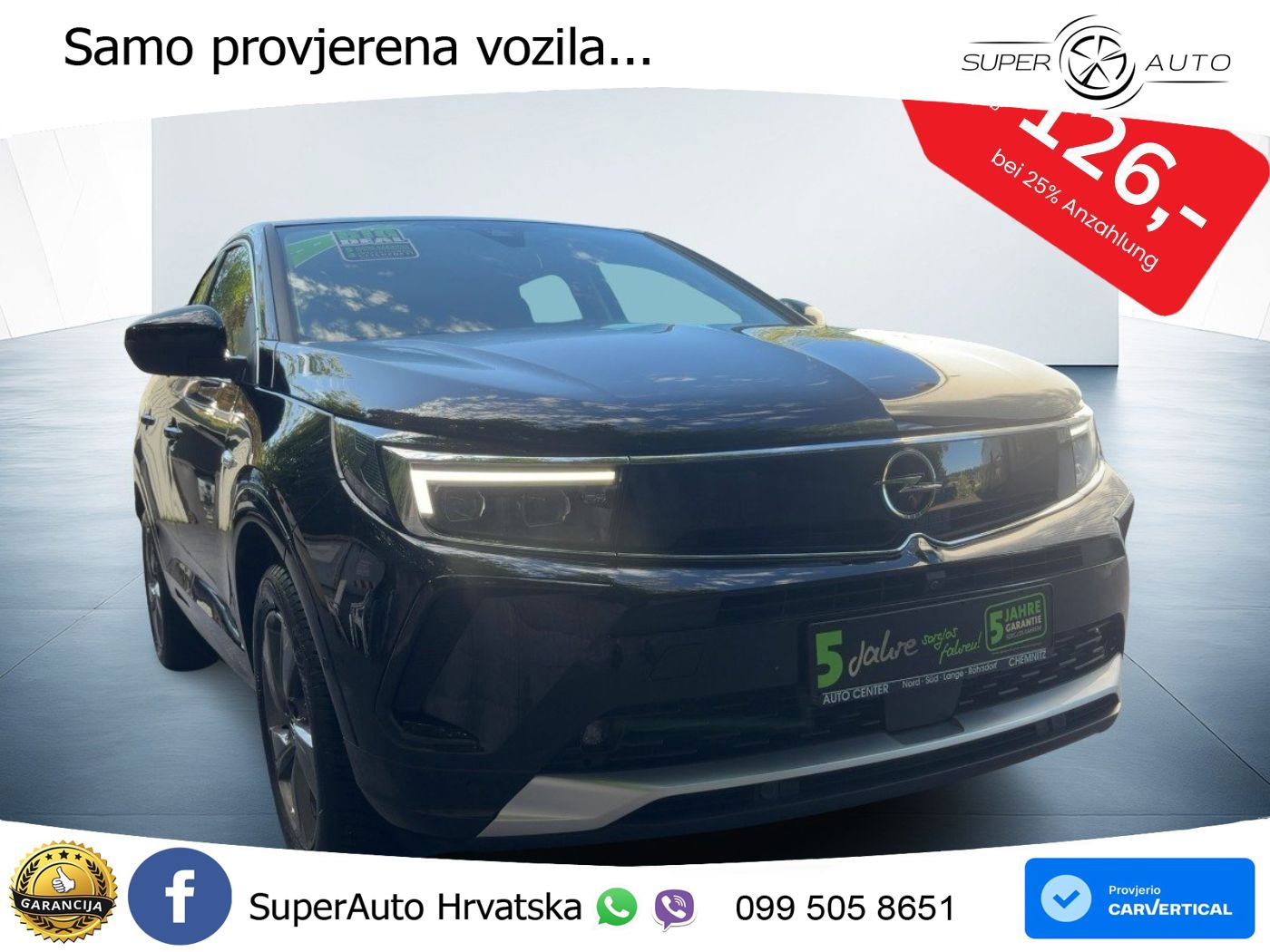 Opel Grandland 1.2i Turbo (130 KS) Automatic Ultimate LED+GR SJED+ACC