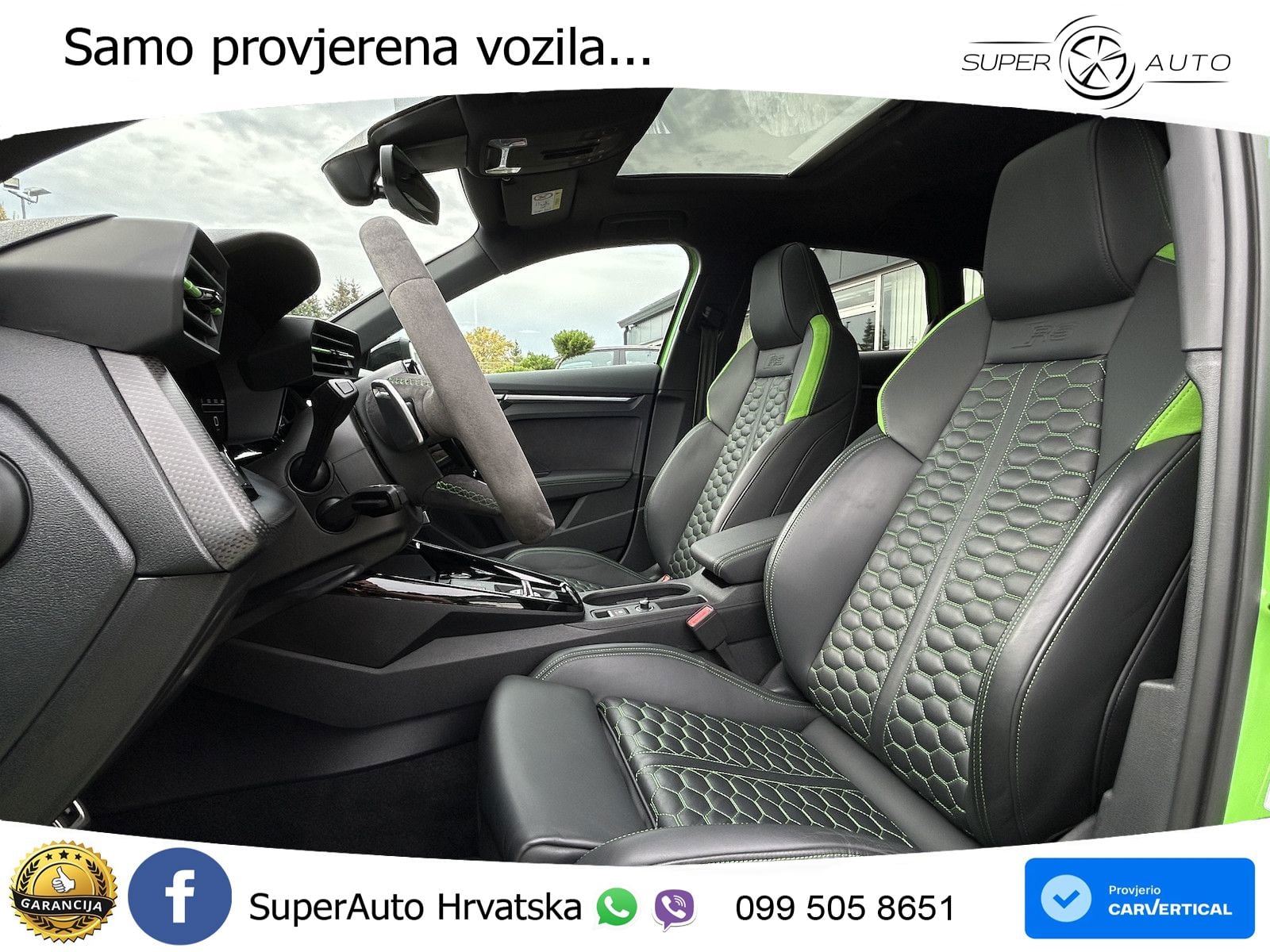 Audi RS3 Sedan 2.5 TFSI (400 KS) quattro S tronic MATRIX+GR SJED+KAM