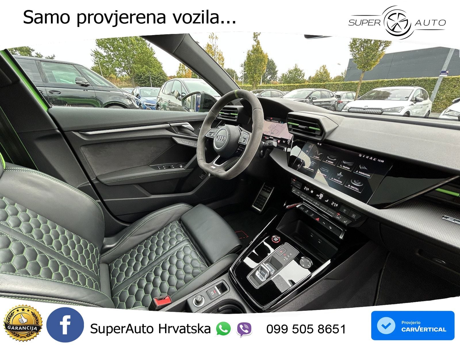 Audi RS3 Sedan 2.5 TFSI (400 KS) quattro S tronic MATRIX+GR SJED+KAM