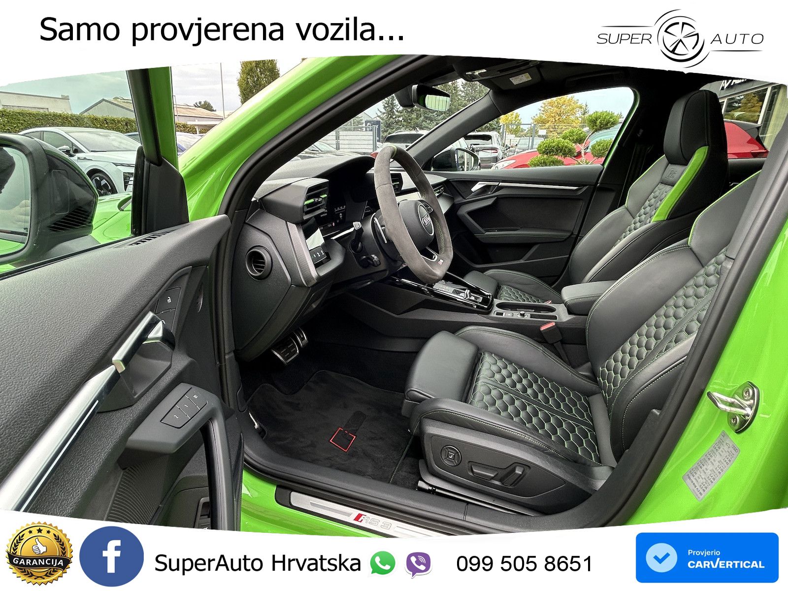 Audi RS3 Sedan 2.5 TFSI (400 KS) quattro S tronic MATRIX+GR SJED+KAM