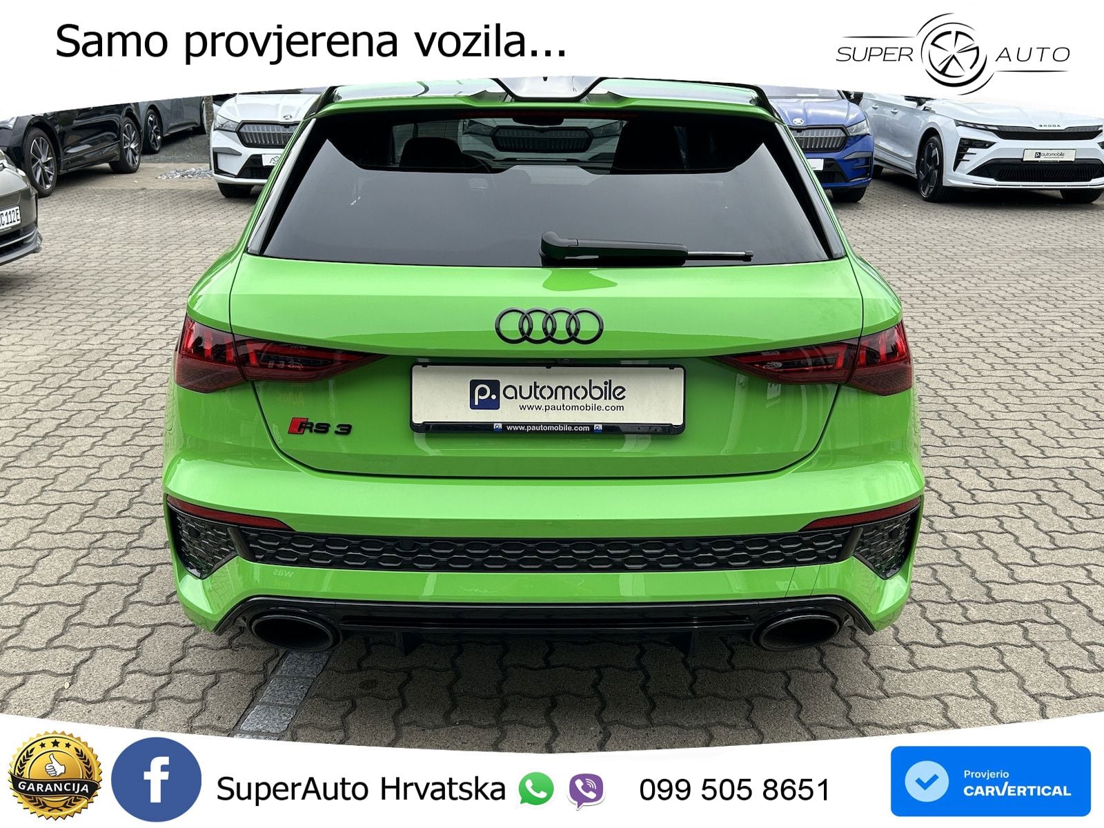 Audi RS3 Sedan 2.5 TFSI (400 KS) quattro S tronic MATRIX+GR SJED+KAM
