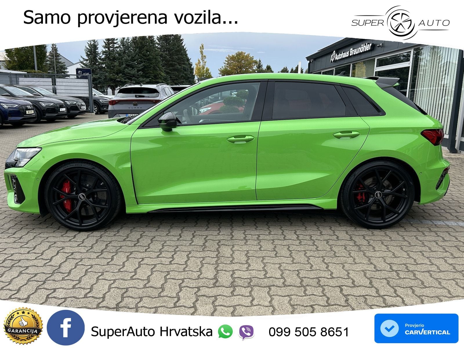 Audi RS3 Sedan 2.5 TFSI (400 KS) quattro S tronic MATRIX+GR SJED+KAM