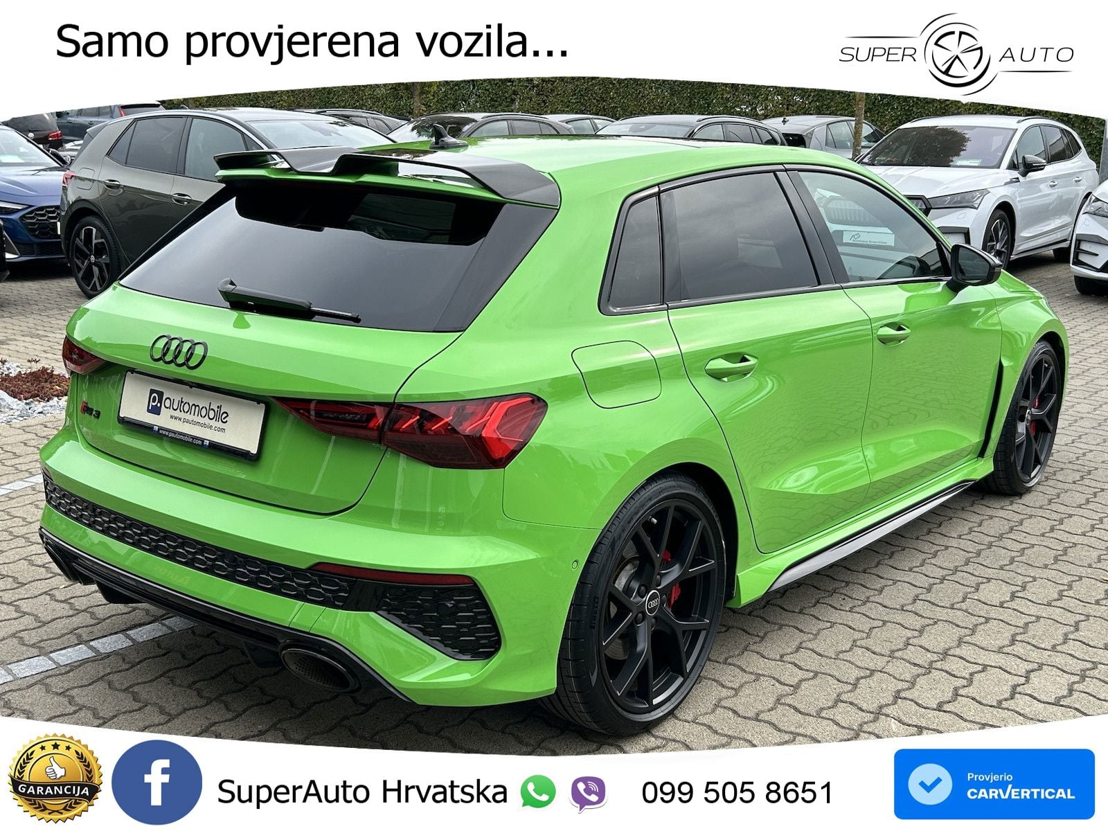 Audi RS3 Sedan 2.5 TFSI (400 KS) quattro S tronic MATRIX+GR SJED+KAM
