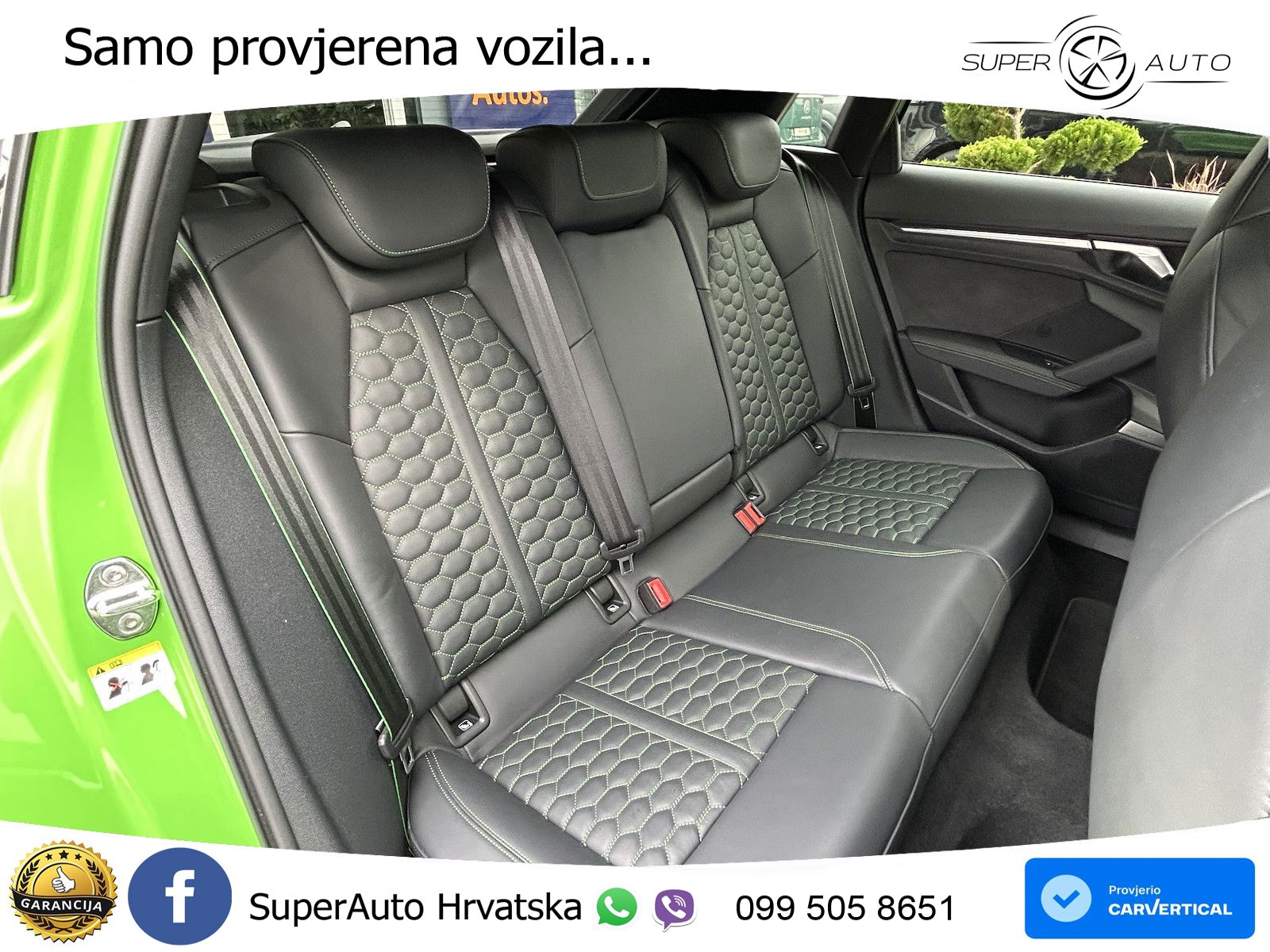 Audi RS3 Sedan 2.5 TFSI (400 KS) quattro S tronic MATRIX+GR SJED+KAM