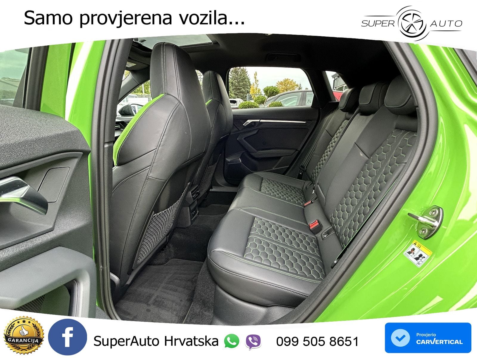 Audi RS3 Sedan 2.5 TFSI (400 KS) quattro S tronic MATRIX+GR SJED+KAM