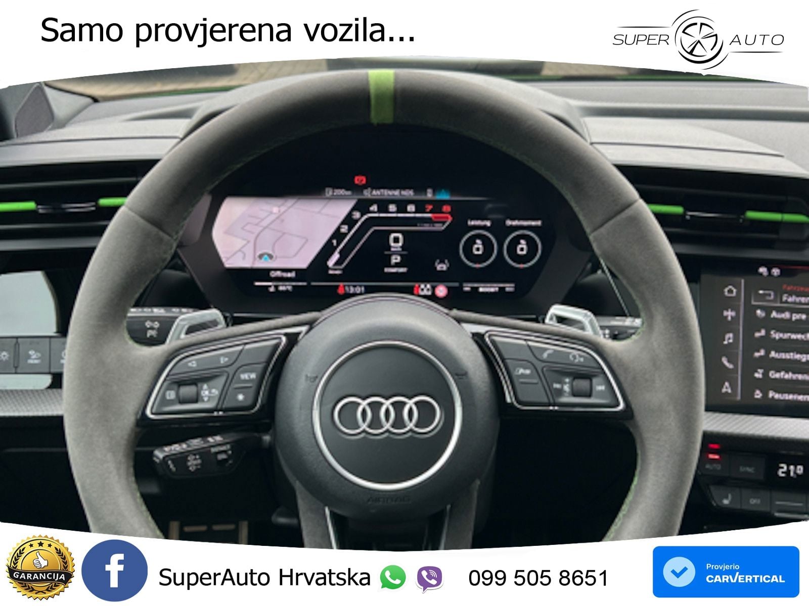 Audi RS3 Sedan 2.5 TFSI (400 KS) quattro S tronic MATRIX+GR SJED+KAM