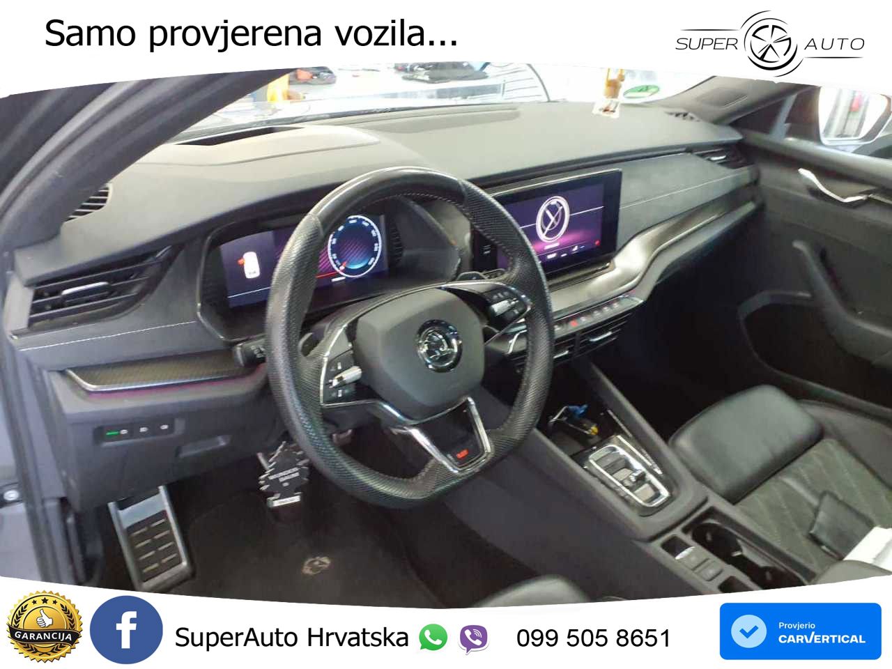 Škoda Octavia Combi RS 2.0 TDI (200 KS) 4x4 DSG LED+GR SJED+ACC