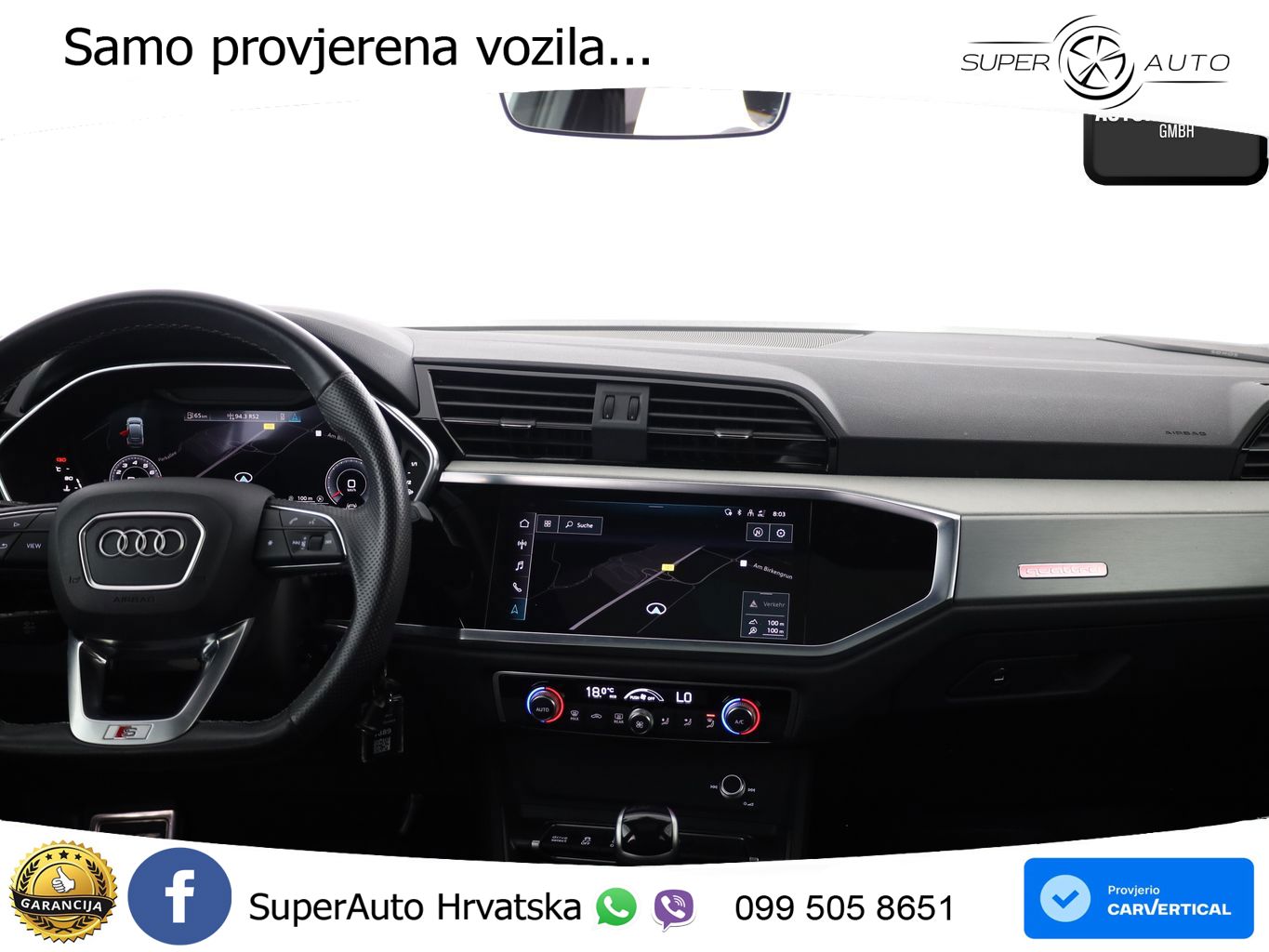 Audi Q3 II Sportback 45 TFSI (245 KS) quattro S tronic S line