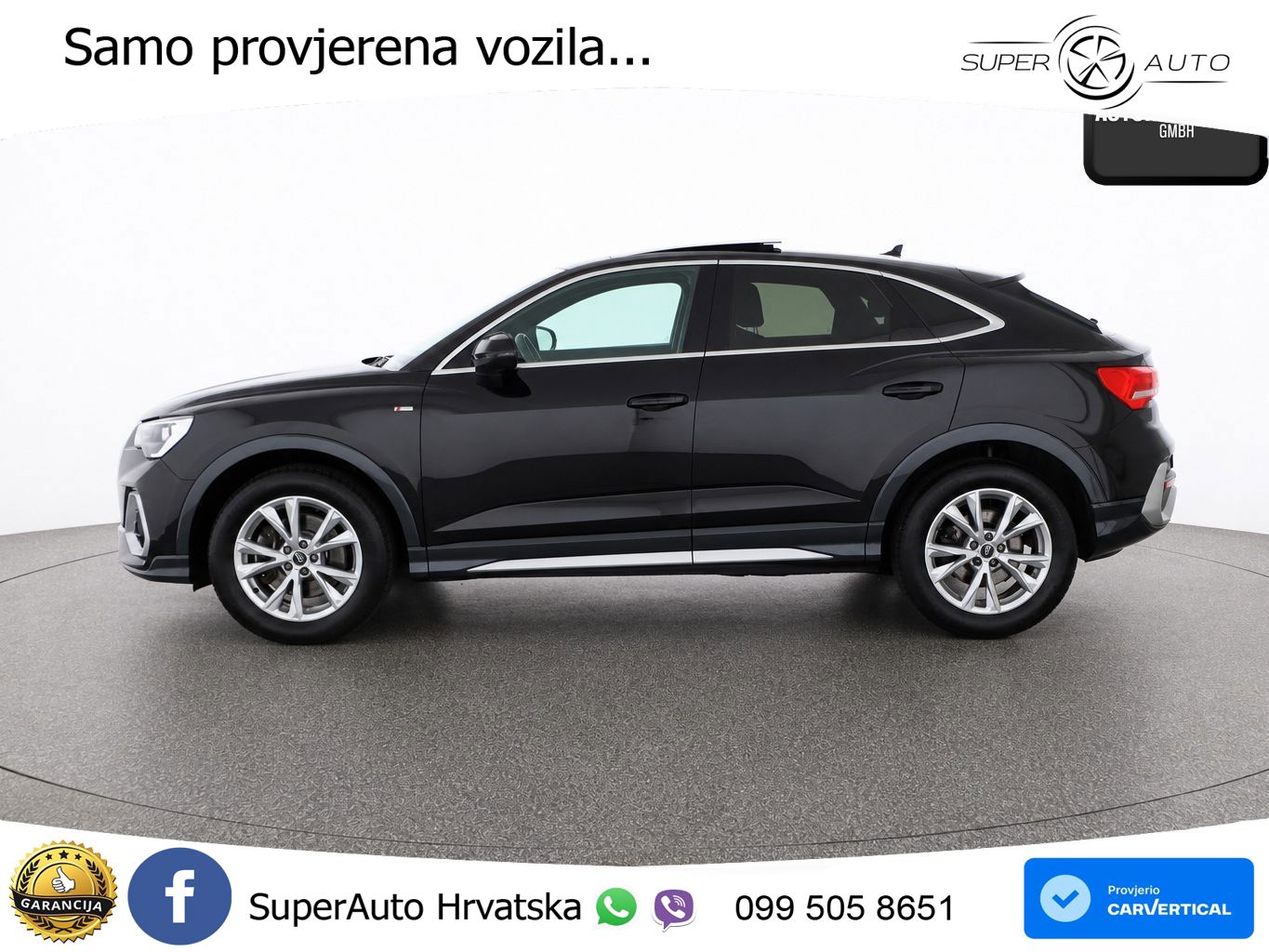 Audi Q3 II Sportback 45 TFSI (245 KS) quattro S tronic S line