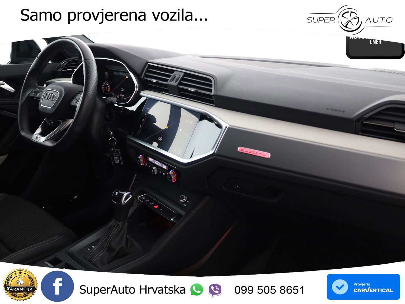 Audi Q3 II Sportback 45 TFSI (245 KS) quattro S tronic S line