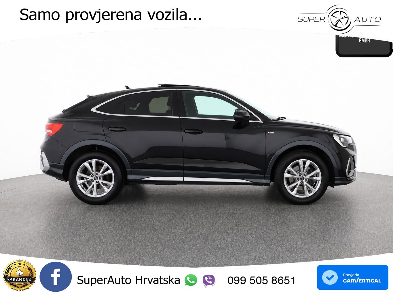 Audi Q3 II Sportback 45 TFSI (245 KS) quattro S tronic S line