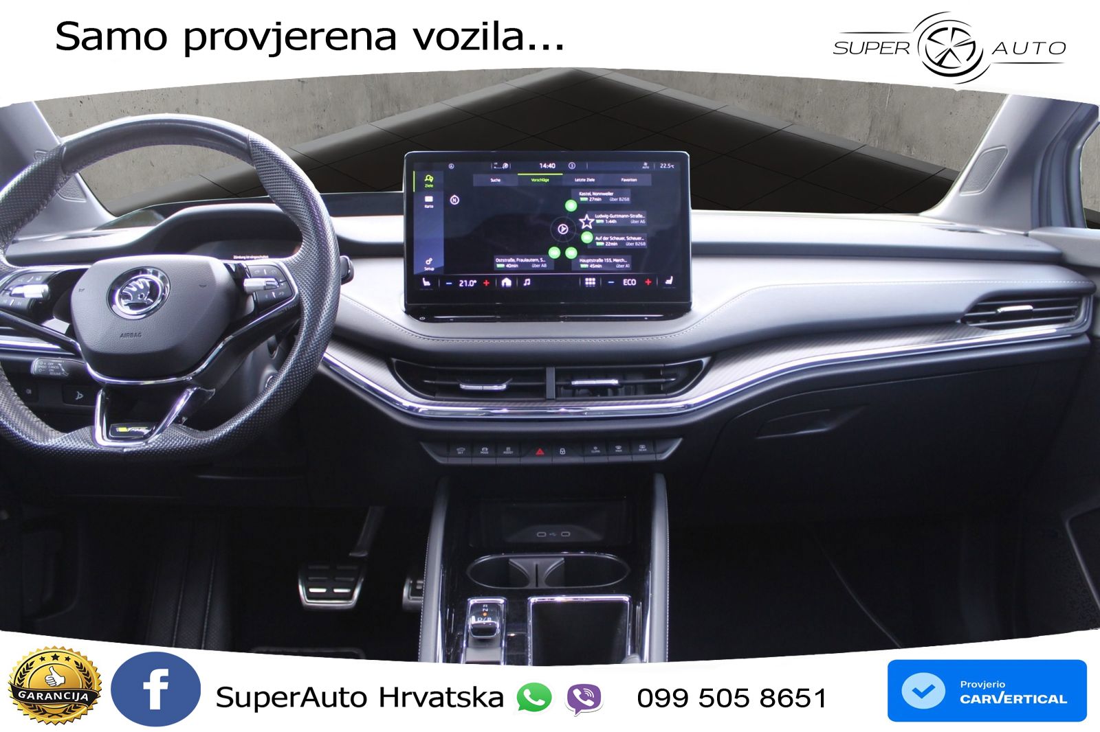 Škoda Enyaq iV RS 82 kWh (299 KS) AWD Suite LED+GR SJED+ACC