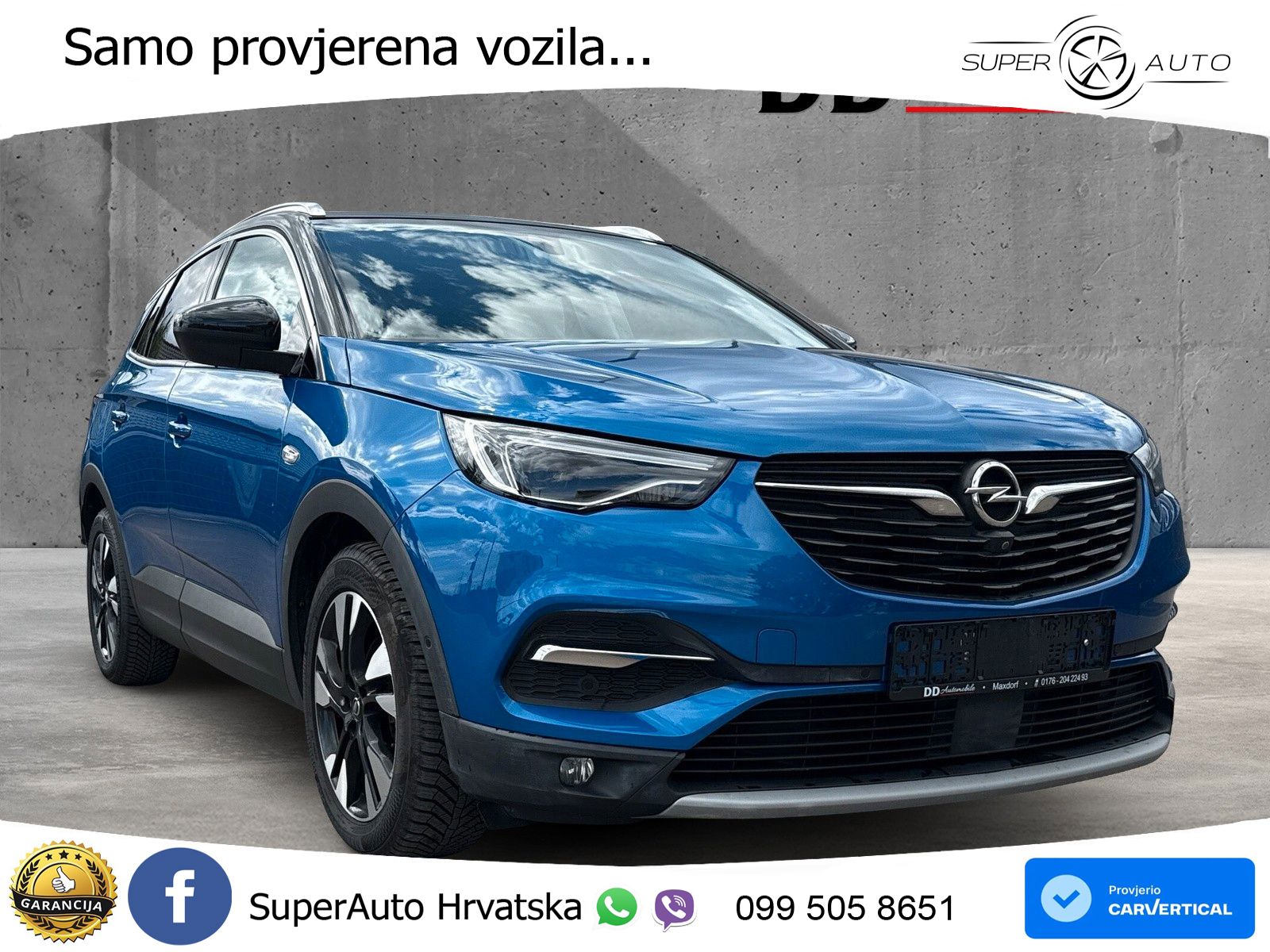 Opel Grandland X 2.0d (177 KS) Automatic Ultimate LED+GR SJED+ACC
