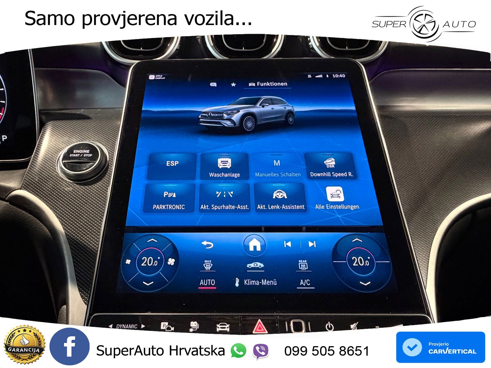 Mercedes GLC 300e (313 KS) 4MATIC 9G-TRONIC AMG ZRAČNI+ACC+GR SJED+KAM