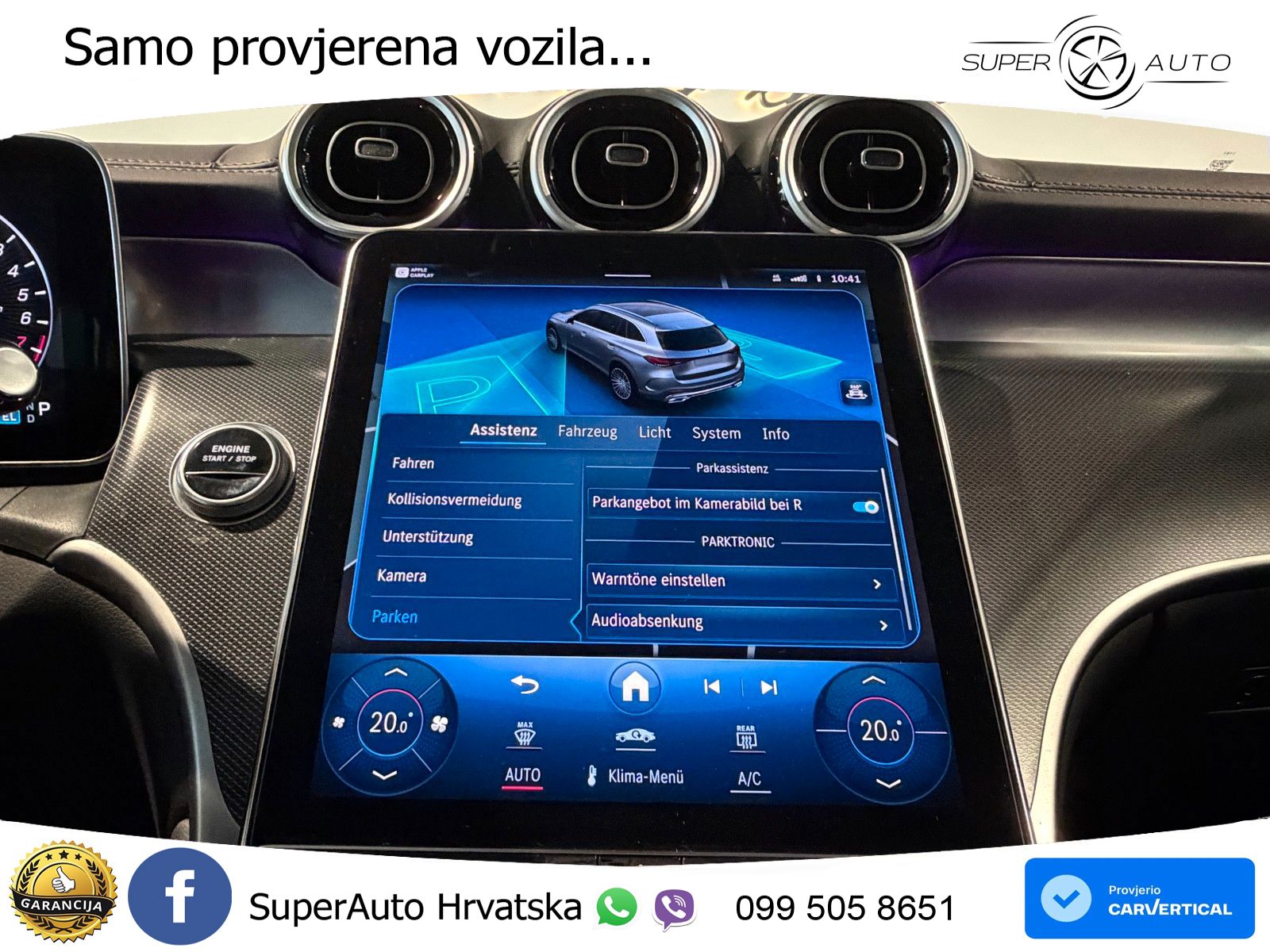 Mercedes GLC 300e (313 KS) 4MATIC 9G-TRONIC AMG ZRAČNI+ACC+GR SJED+KAM