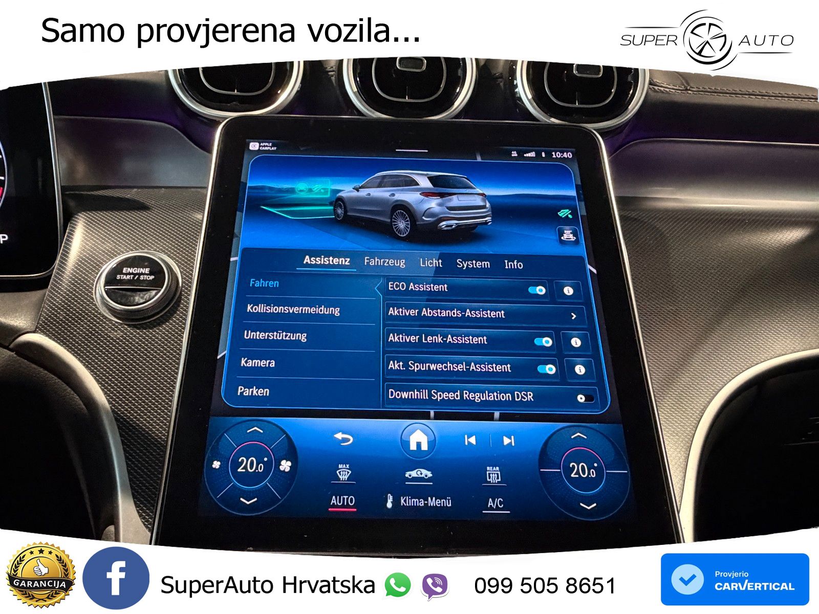 Mercedes GLC 300e (313 KS) 4MATIC 9G-TRONIC AMG ZRAČNI+ACC+GR SJED+KAM