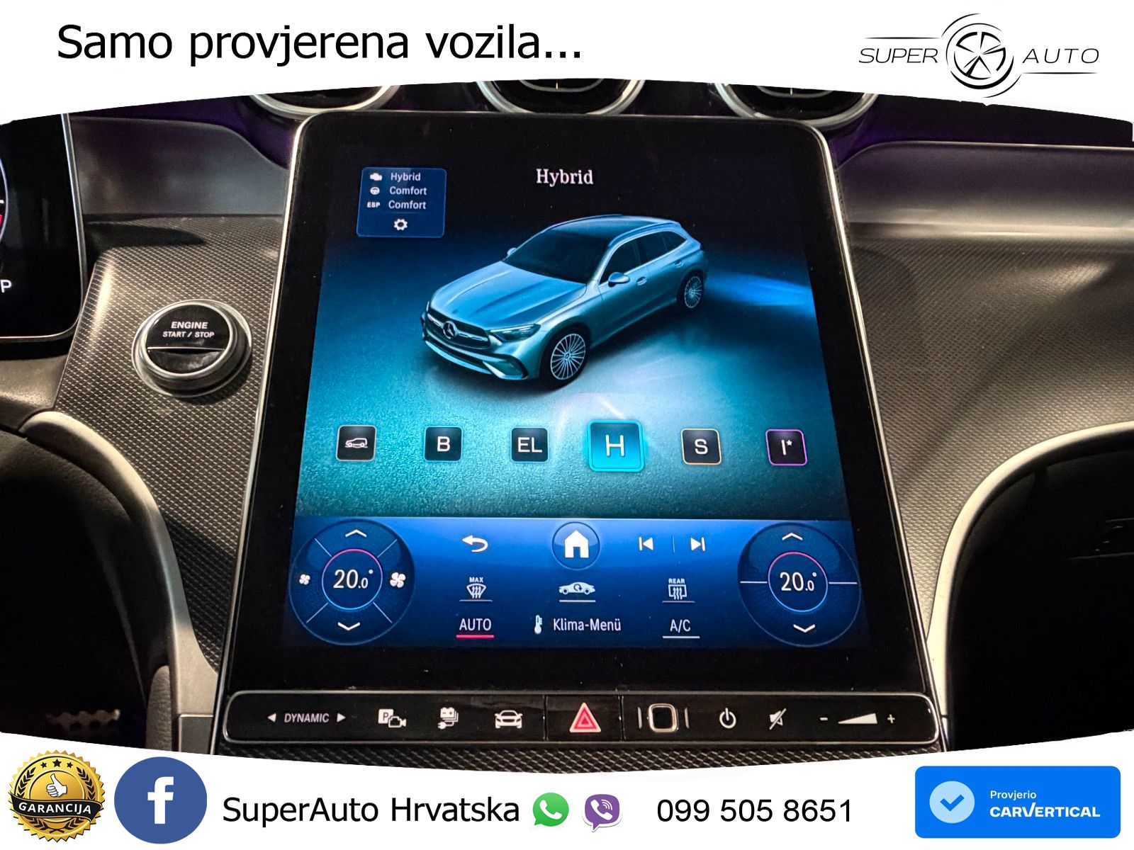 Mercedes GLC 300e (313 KS) 4MATIC 9G-TRONIC AMG ZRAČNI+ACC+GR SJED+KAM