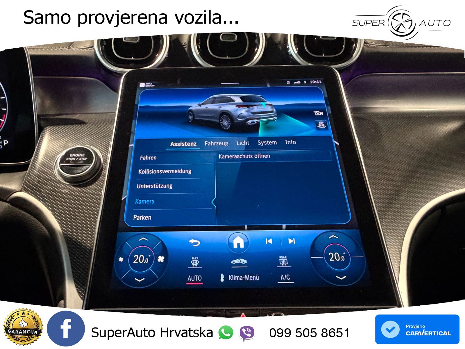Mercedes GLC 300e (313 KS) 4MATIC 9G-TRONIC AMG ZRAČNI+ACC+GR SJED+KAM