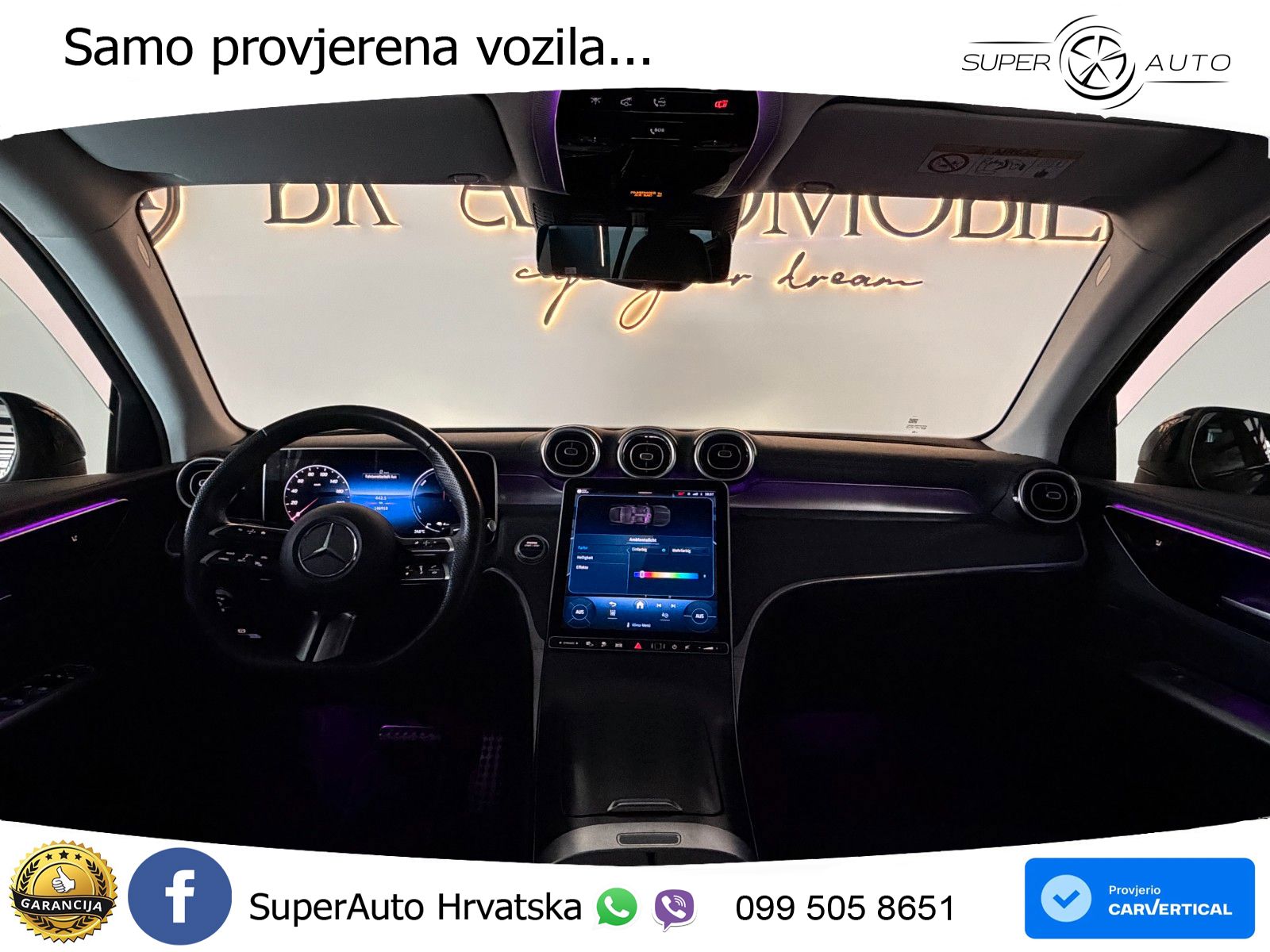 Mercedes GLC 300e (313 KS) 4MATIC 9G-TRONIC AMG ZRAČNI+ACC+GR SJED+KAM