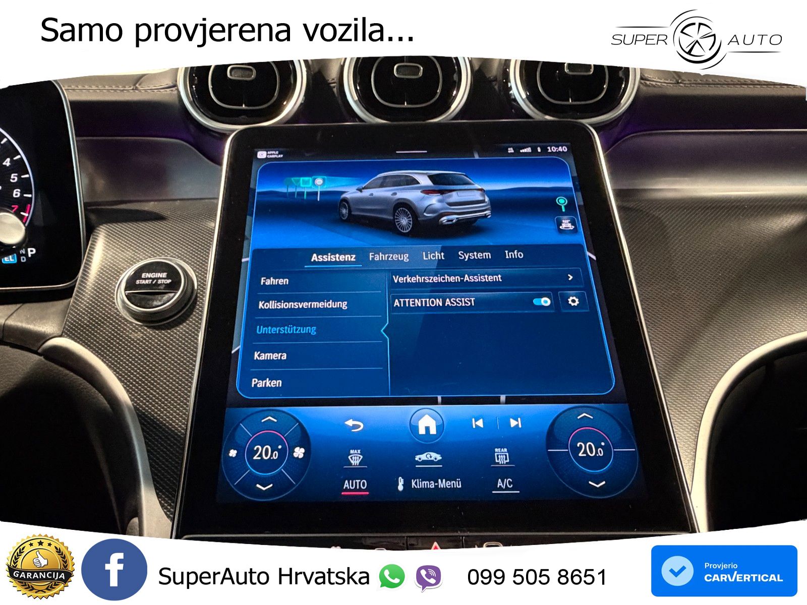 Mercedes GLC 300e (313 KS) 4MATIC 9G-TRONIC AMG ZRAČNI+ACC+GR SJED+KAM
