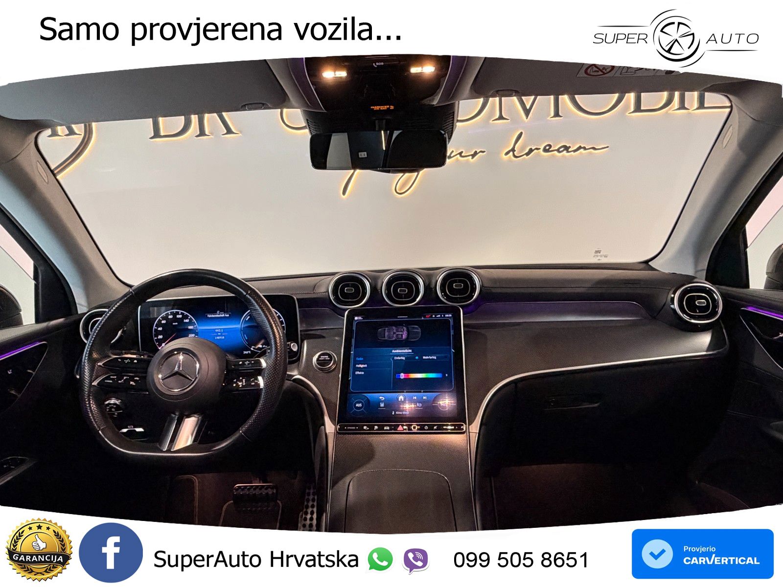 Mercedes GLC 300e (313 KS) 4MATIC 9G-TRONIC AMG ZRAČNI+ACC+GR SJED+KAM