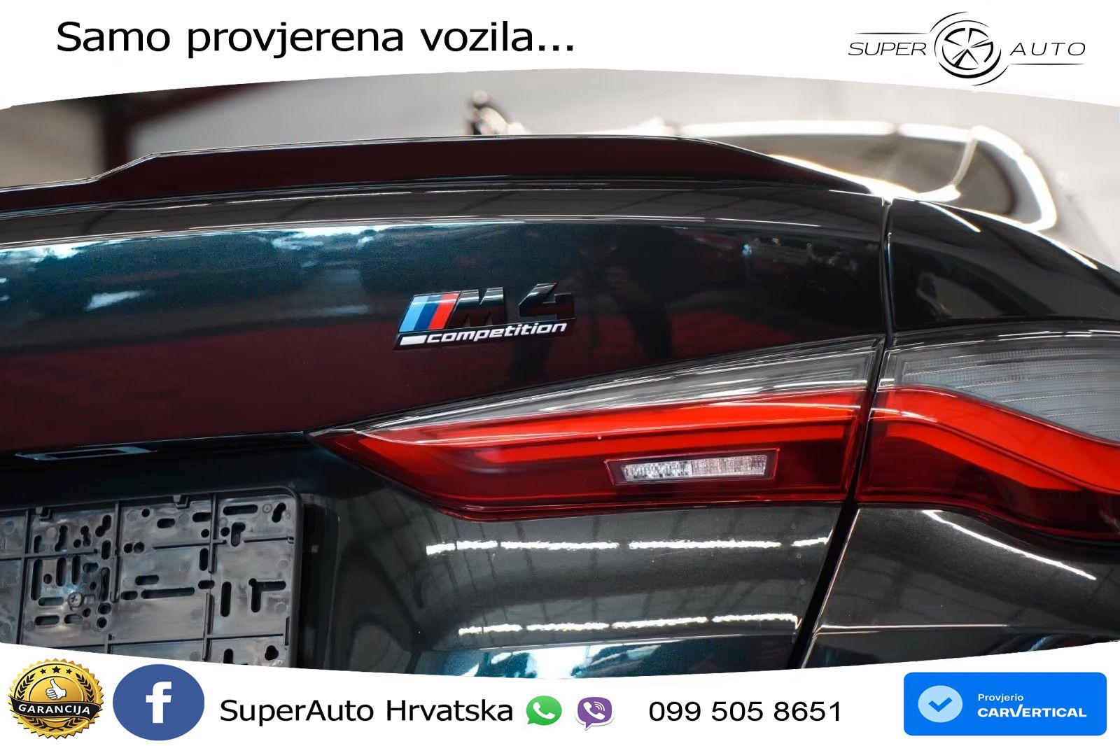 BMW M4 Competition 3.0 (510 KS) Steptronic