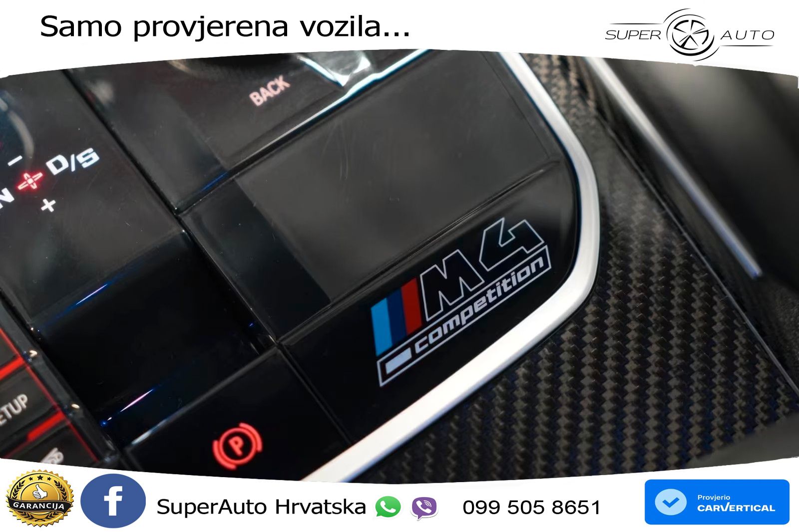 BMW M4 Competition 3.0 (510 KS) Steptronic