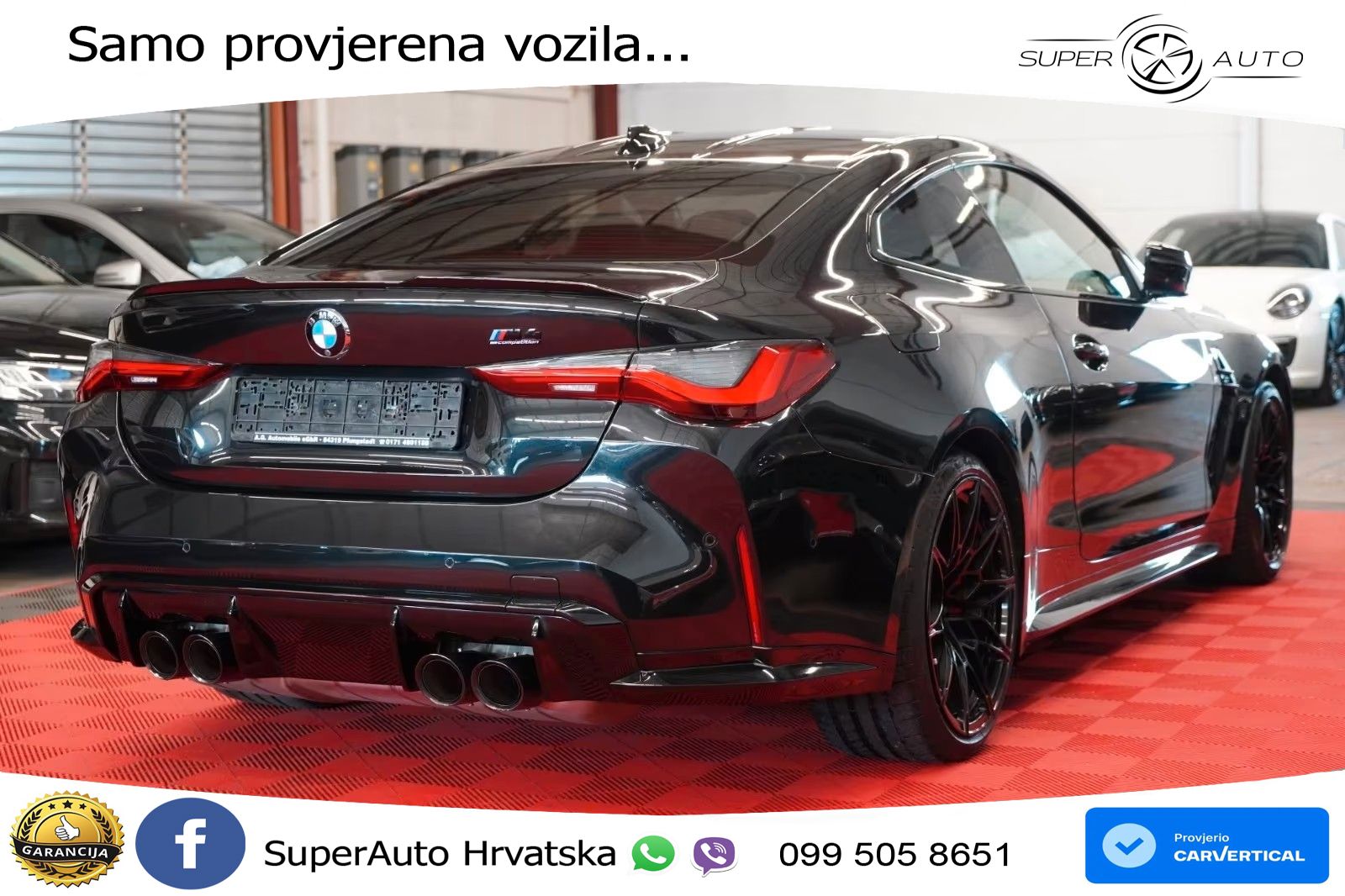 BMW M4 Competition 3.0 (510 KS) Steptronic
