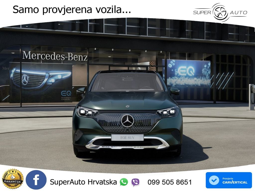 Mercedes EQE SUV 300 100 kWh (265 KS) LED+GR SJED+ACC
