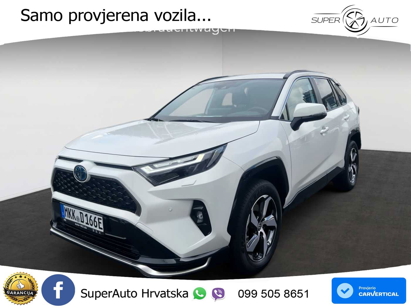 Toyota RAV4 2.5 (306 KS) Hybrid AWD-i eCVT LED+GR SJED+ACC