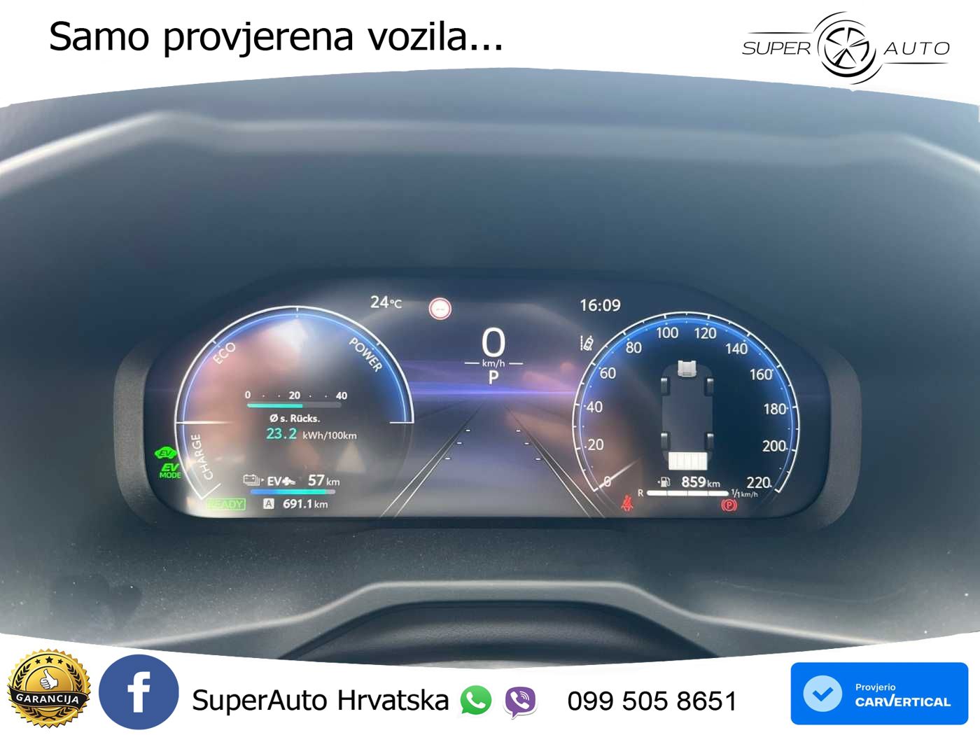 Toyota RAV4 2.5 (306 KS) Hybrid AWD-i eCVT LED+GR SJED+ACC