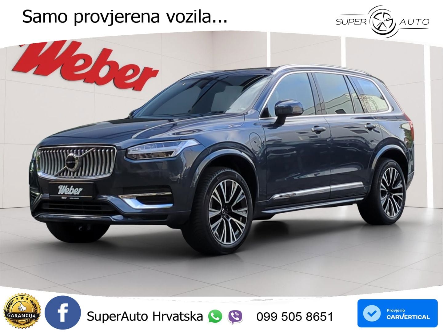 Volvo XC90 Recharge 2.0 T8 AWD Geartronic LED+GR SJED+ACC