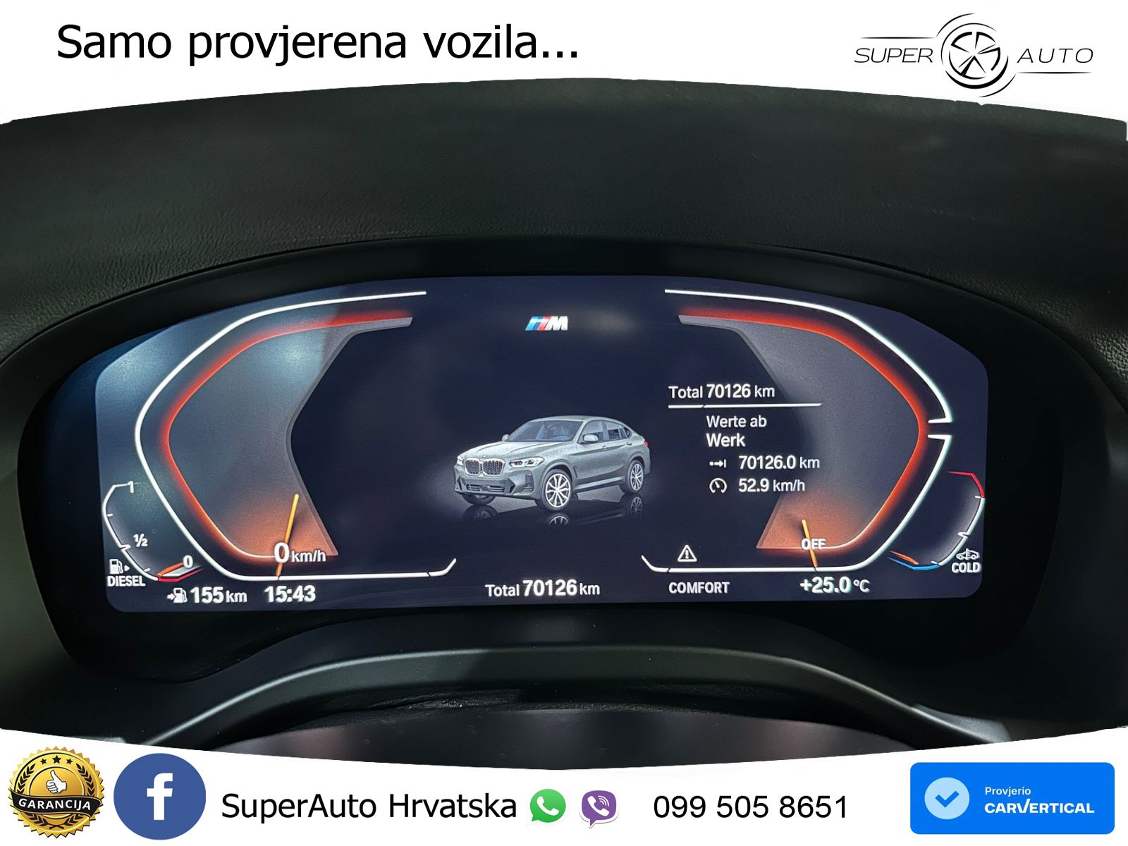 BMW X4 20d (190 KS) xDrive Steptronic M Sport LED+GR SJED+ACC