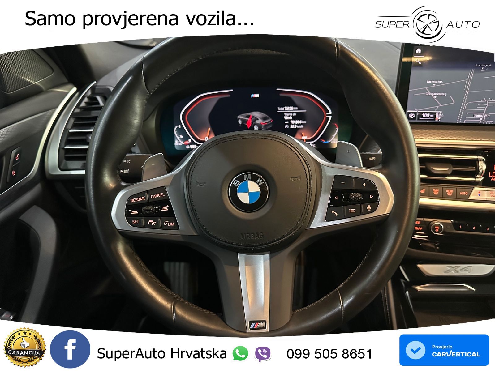 BMW X4 20d (190 KS) xDrive Steptronic M Sport LED+GR SJED+ACC
