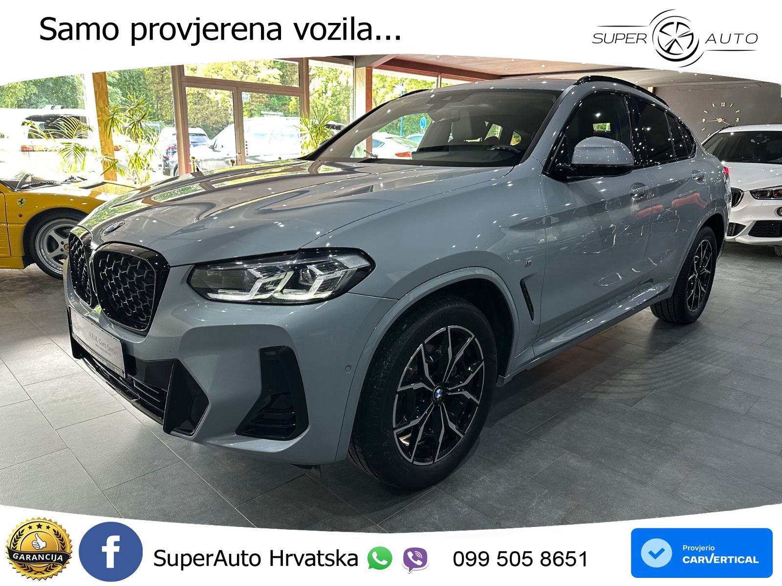 BMW X4 20d (190 KS) xDrive Steptronic M Sport LED+GR SJED+ACC